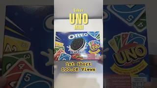 [Unbox] UNO mini (OREO version) #uno #unomini #oreo #beboygame