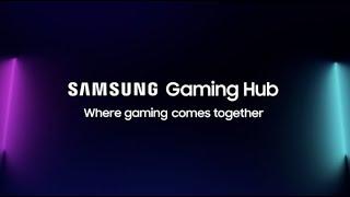 Stream your favorite games on the Samsung Gaming Hub. No console required.