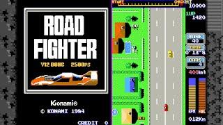 Road Fighter Longplay (Arcade) [QHD]