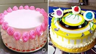 Most Satisfying Cake Decorating Tips || Making Birthday Cake By Expert Bakers | Cake recipes.