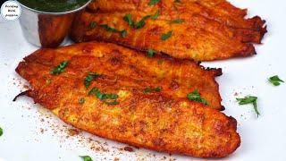 BBQ Tandoori Grilled Fish | NEW Healthy Grilled Fish Restaurant Style Recipe In Pan, No Oven / Grill