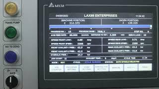 Machine operation demonstration