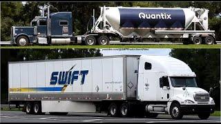 Peterbilt Freightliner Truckspotting 92124 Quantix Swift