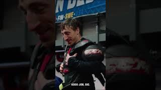 Post-game Marchand is an absolute *VIBE* 