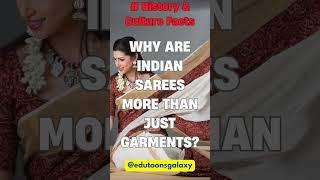 Bite-sized History & Culture Gems ⏳ #sareelove #saree