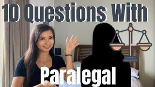 10 QUESTIONS WITH: Paralegal, Day to day, role, how to start | Becca and Soph