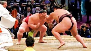 Kyushu Basho 2024 Day 12 Kirishima vs Takanosho