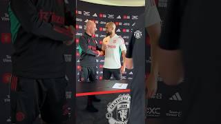 Amrabat Meets Ten Hag At Carrington 