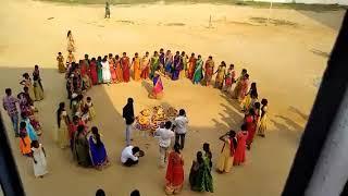 ADARSHA COLLEGE OF EDUCATION NARAYANPET BATHUKAMMA CELEBRATE BATCH 2018-2020