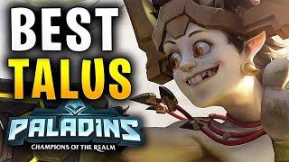 THE SECRET OP TALUS BUILD!? - Paladins Gameplay