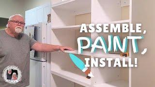 Pantry Build & Installation | OJ & Deb At Home