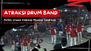 PERTUNJUKAN ATRAKSI DRUM BAND PUTRA UTAMA DI LPI MAMBAUL ULUM PAMOLAAN | PART I