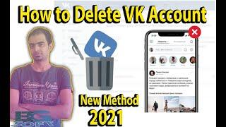 How to Delete VK Account Permanently 2021 New Method