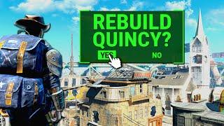 Rebuilding Quincy In Fallout 4 Survival Mode