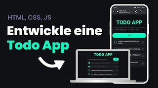 JavaScript TODO APP programmieren & hochladen