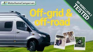 Ultimate off-road off-grid 4x4 campervan from RP Motorhomes