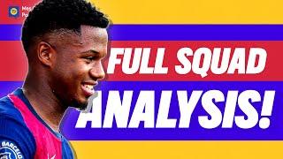 Complete Analysis of FC Barcelona’s 2024 Squad!