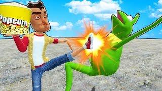 Four Best Friends Practice Their Karate Skills and Its a Disaster in Garry's Mod (Gmod)