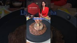 Liquid Paratha Part 2 - Super Healthy & Delicious SWEET POTATO RAGI PARATHA Janhvi Kapoor’s Choice