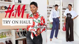 NEW IN H&M HAUL & TRY ON | H&M NEW IN ARRIVALS + Accessories | ama loves beauty