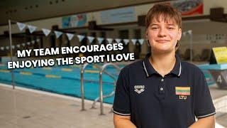 Swimmer Gabrielė Čepavičiūtė: Achieving ambitious goals