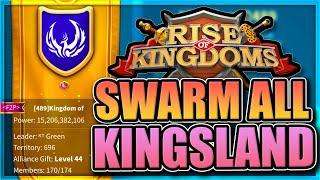 2489 Doesn't Rally [just swarm everything] vs 1818 in Rise of Kingdoms