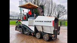 BOMAG BF331 ASHALT PAVER *YEAR 2009 , 4947 HOURS* C/W CANOPY