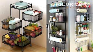 Space Saving Organizer Shelves in the Kitchen #2