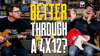 4 Classic Guitar Amps Through A 4x12 Speaker Cab – Does The 412 Make Everything Better?