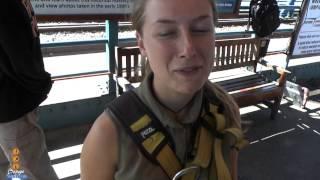 Fleur's Bungee jump and Bridge Swing at Victoria Falls Bridge