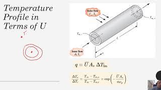 Heat Transfer - Chapter 8 - Using the Overall Heat Transfer Coefficient (U) in Convection Calcs