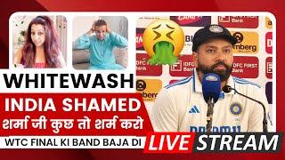 India's SHAMEFUL 3 - 0 Whitewash vs New Zealand | Rohit Sharma, Virat Kohli to Retire from Tests?
