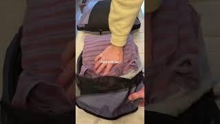Pack with me with my compression packing cubes 