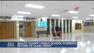 Bullitt County Public School students return to class