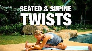 Seated & Supine Twists Yoga Class - Five Parks Yoga