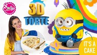 Minions Motivtorte / 3D Minion / Sallys Welt