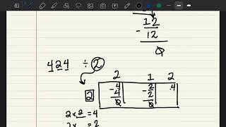 HOW TO: divide multi-digit by one-digit