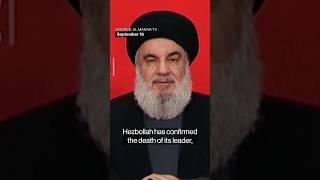 Israel Kills Hezbollah Leader Hassan Nasrallah in Beirut Air Strike