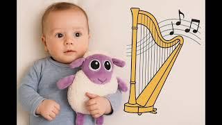 Ewan the Dream Sheep | Soothing Harp Music for Baby Sleep & Relaxation