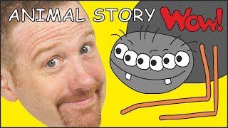 Animal Story for Kids from Steve and Maggie NEW | Learning magic English with Wow English TV