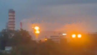 Drones hit one of Russia's largest Chemical Plant Nevinnomyssky Azot in Stavropol.