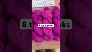 Hand Dyed Yarn  & a Cozy Spring Cast On #handdyedyarn #yarn #raglan #knittingpattern