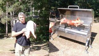 Roasted Pig in a TITAN Rotisserie - Grab Cooking