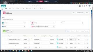 OKRify - OKR App in Salesforce Platform Demo