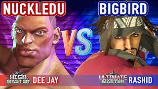 SF6 ▰ NUCKLEDU (Dee Jay) vs BIGBIRD (Rashid) ▰ High Level Gameplay