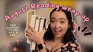 August Reading Wrap-Up! 🩷