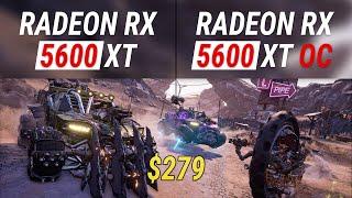 Radeon RX 5600 XT vs Radeon RX 5600 XT OC | 8 games | Full HD