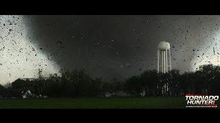 Town gets hit by monster tornado! Twin Tornadoes!