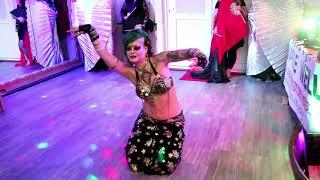 Julia Anoush - Impro Gothic Bellydance - Die Form - Mystic Crengeldance Festival 2022