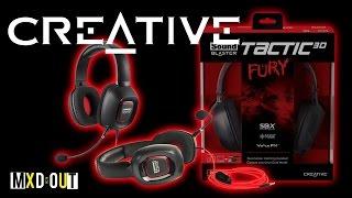 Creative Soundblaster Tactic3d Fury Gaming Headset Review